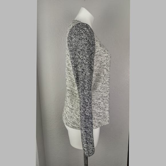 Talbots Zip-up Sweater Tweed Jacket Size Medium Flawed - Picture 2 of 16